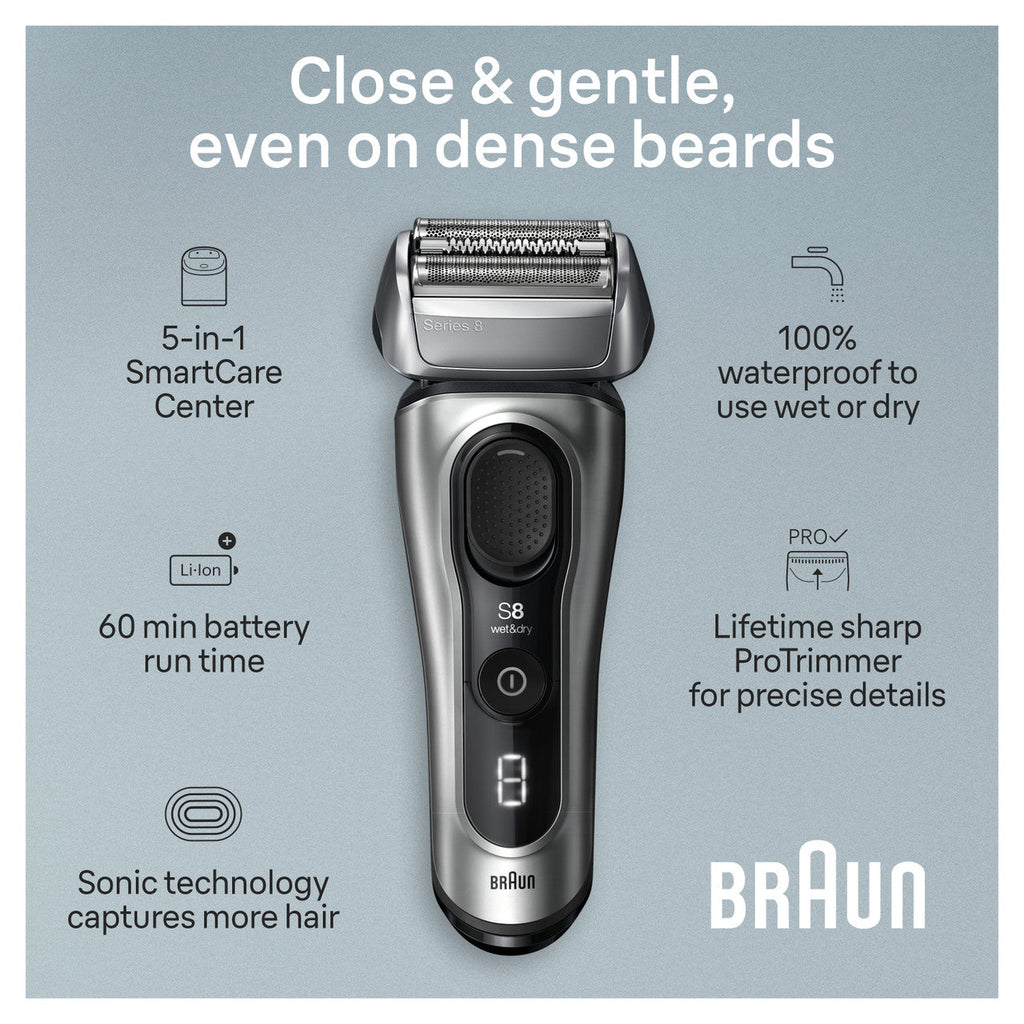 Series 8 Electric Shaver with PowerCase and 5-in-1 SmartCare Center 8577cc