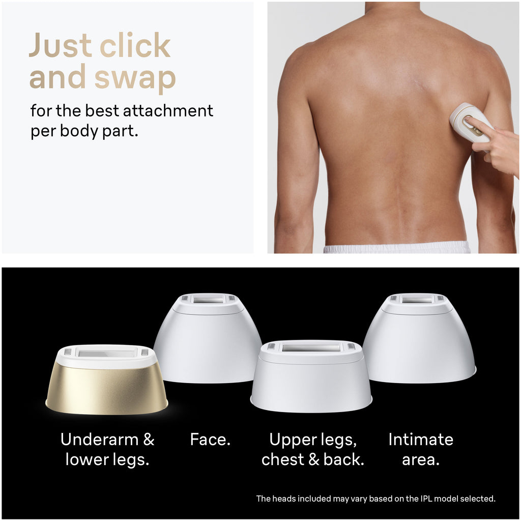 Braun Smart IPL Silk·Expert Pro 5: At Home Alternative to Laser Hair Removal with 2 Caps and Leather Pouch IPL5137