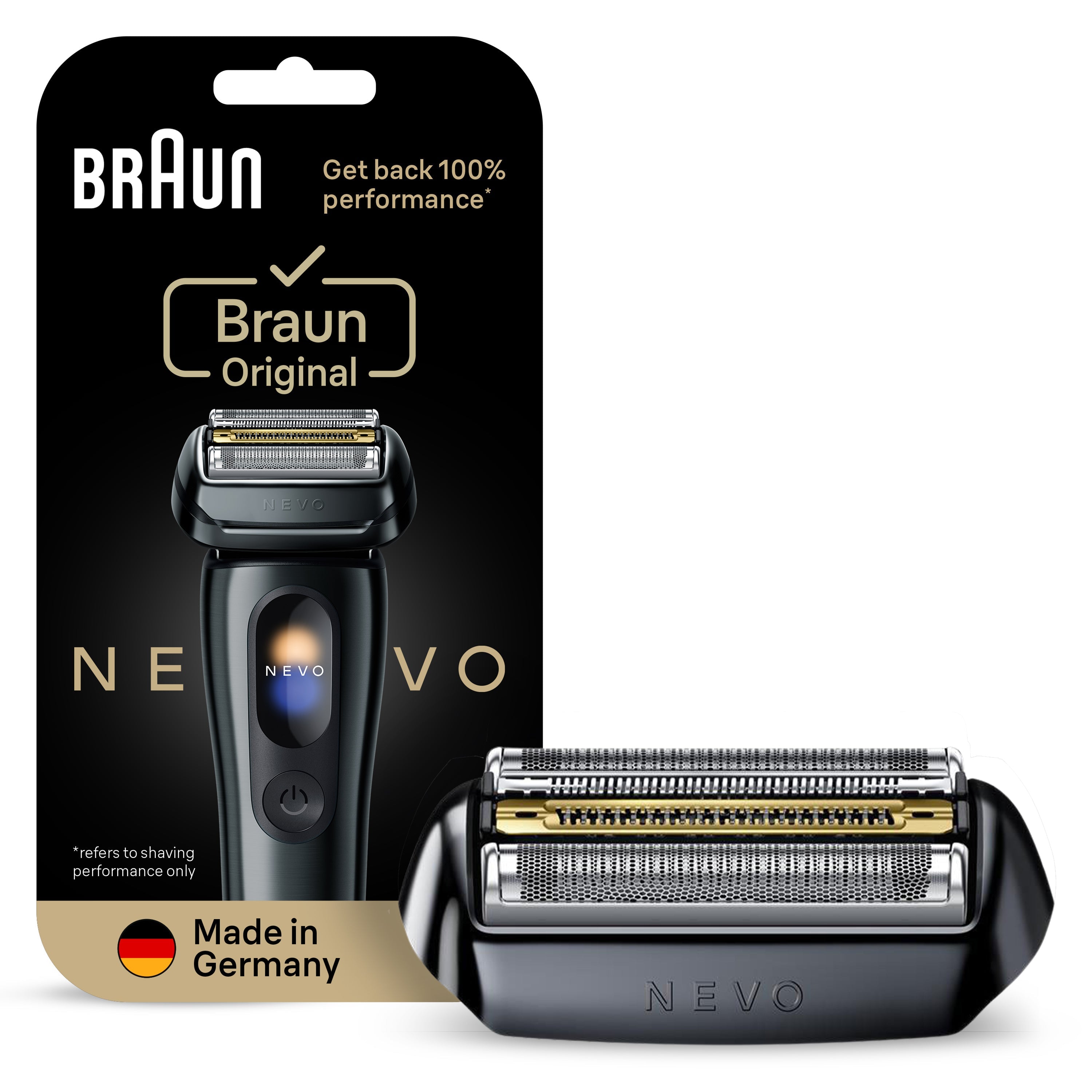 Braun NEVO Shaver Head ORIGINAL Replacement